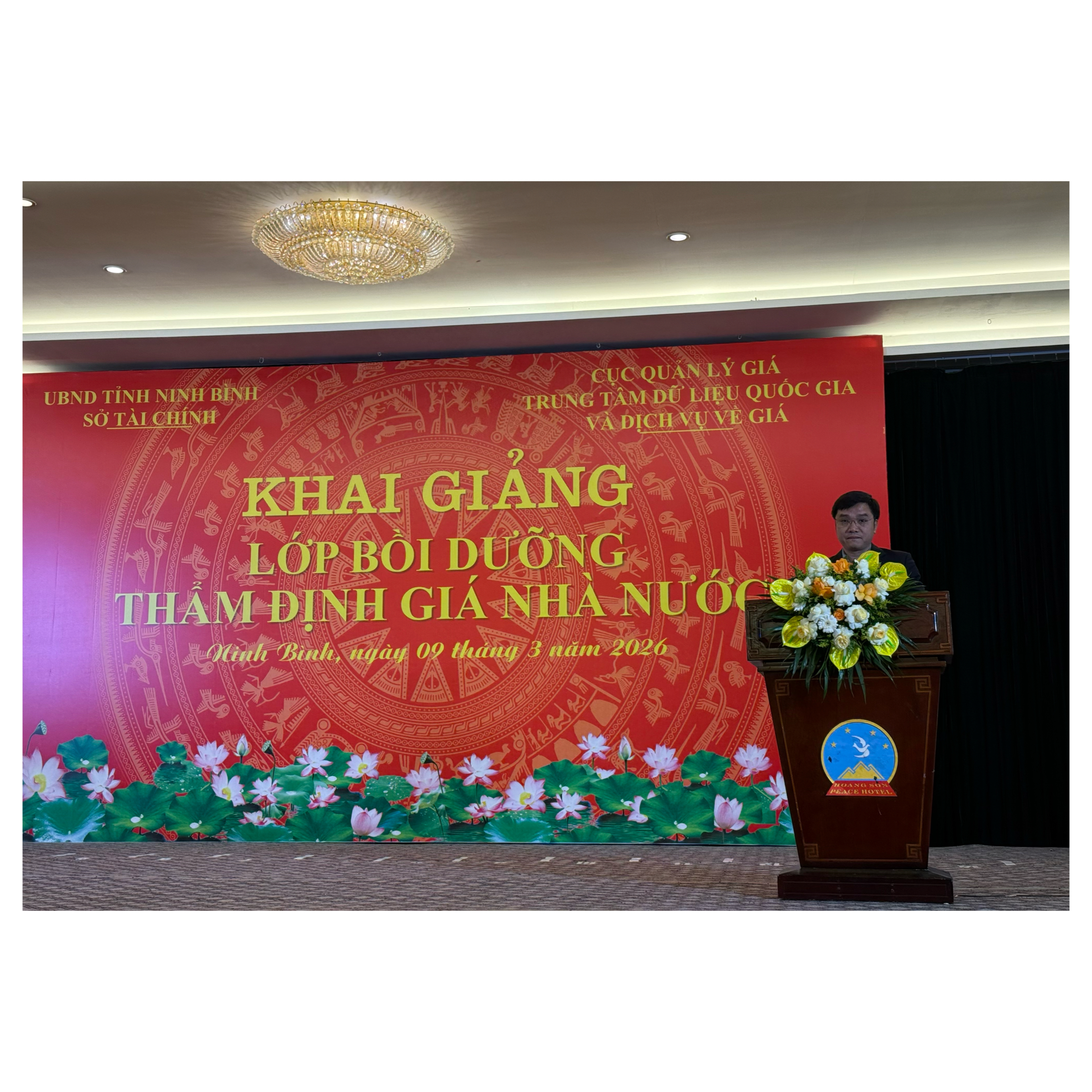 Khai giảng lớp Bồi dưỡng thẩm định giá nhà nước tại tỉnh Ninh Bình